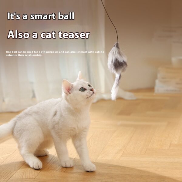 Cat Toys Mouse Teaser Ball Funny Moving Toy For Pets Cat Dog Electric Teaser Ball Automatic Intelligent Rolling Ball Pet Products - Image 6