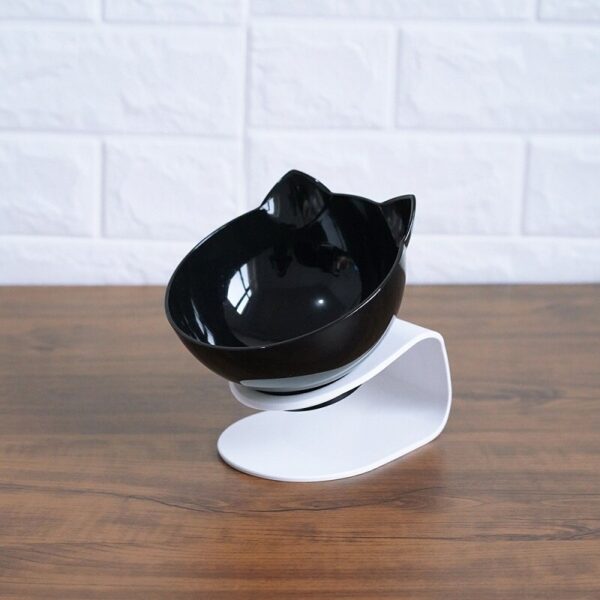 Cat Double Bowl Cat Food Bowl Protects Cervical Vertebra - Image 3