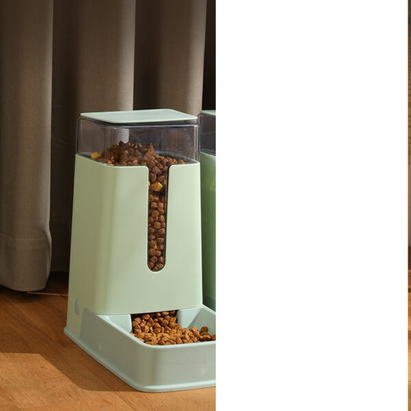 Pet Double Bowl Automatic Feeder Waterer - Image 5