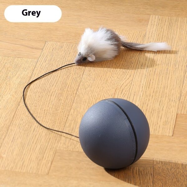 Cat Toys Mouse Teaser Ball Funny Moving Toy For Pets Cat Dog Electric Teaser Ball Automatic Intelligent Rolling Ball Pet Products - Image 2