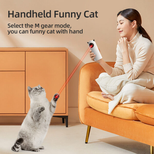 Electric Automatic Infrared Cat Teaser Toys - Image 3